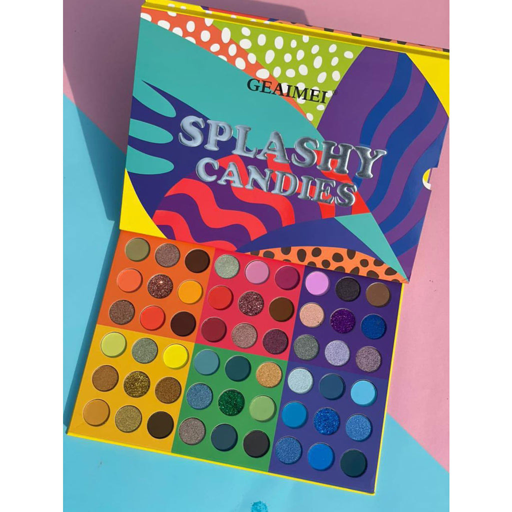 Geaimei 54 Color Splashy Candies Eyeshadow