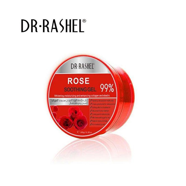 Dr Rashel Rose Soothing Gel for Whitening, Moisturizing & enhancing Collagen & Elastin - 300gms