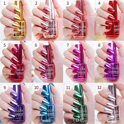 Mirror Nail Polish Set of 12