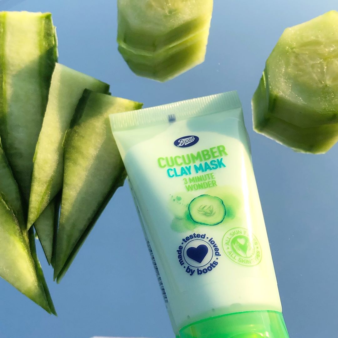 Boots Cucumber 3 Minutes Wonder Clay Mask 50ml