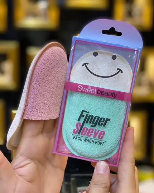 Sweet Beauty Finger Facewash Puff