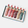Miss Rose 6 Color Velvet Matte Lipstick  - Set Of 6pcs