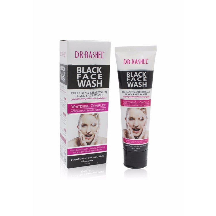 Dr Rashel Black Face Wash Whitening Complex - 100ml