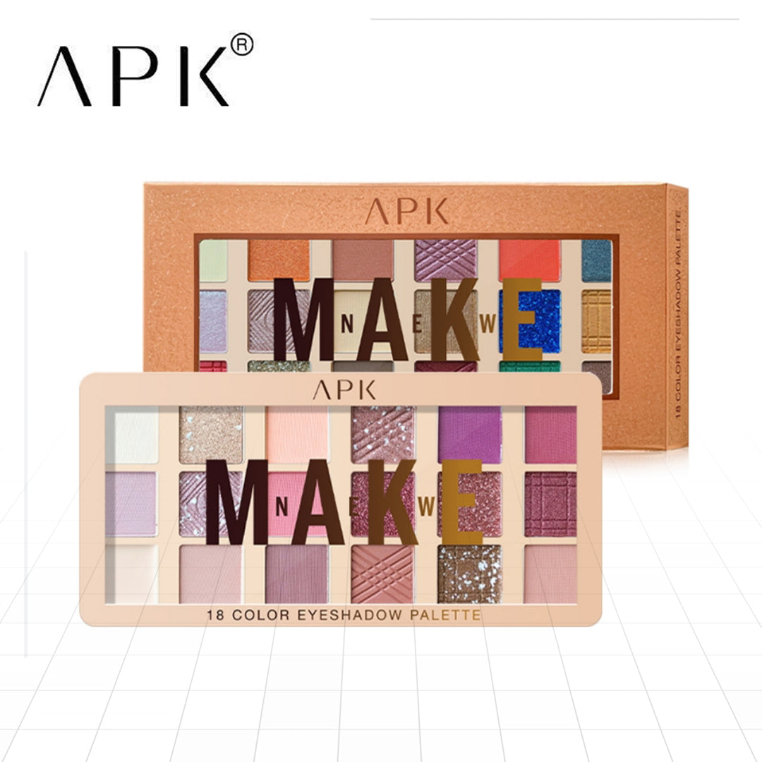 APK – 18 COLOR EYE SHADOW PALLETE