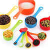5 Piece Multicolor Measuring Cup Spoon Set for Precise Cooking & Baking