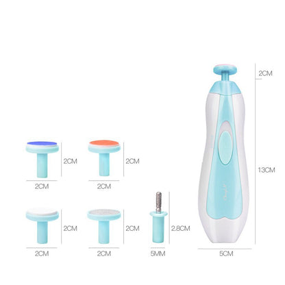 6in1 Baby Multifunctional Electric Nail Trimmer