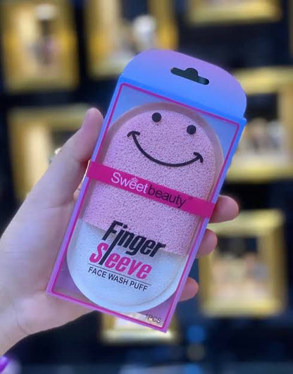 Sweet Beauty Finger Facewash Puff