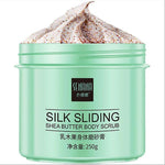 Senana Women's Silk Sliding Shea Butter Body Scrub Exfoliating Deep Cleansing Gel 250g