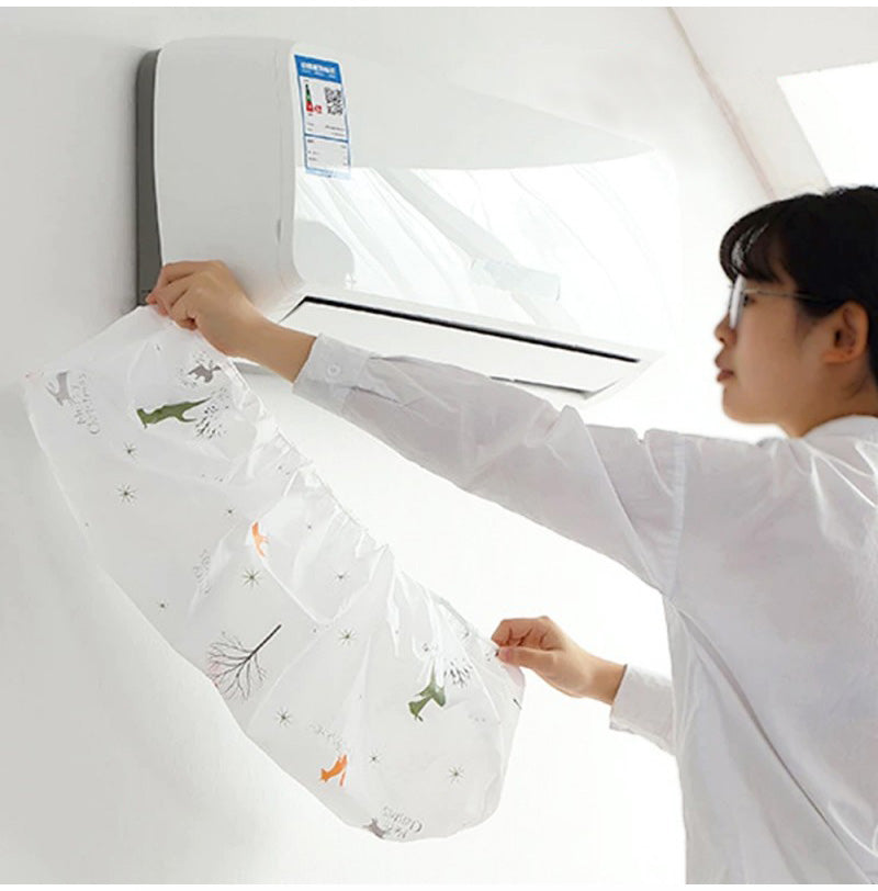 Printed AC Cover For 1.5 Ton Split Indoor Unit beautygirl pk