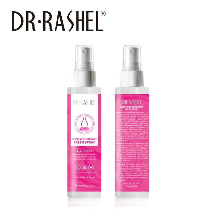 Dr Rashel PH-Balanced Feminine Deodorant Fresh Spray All-In-One - 100ml