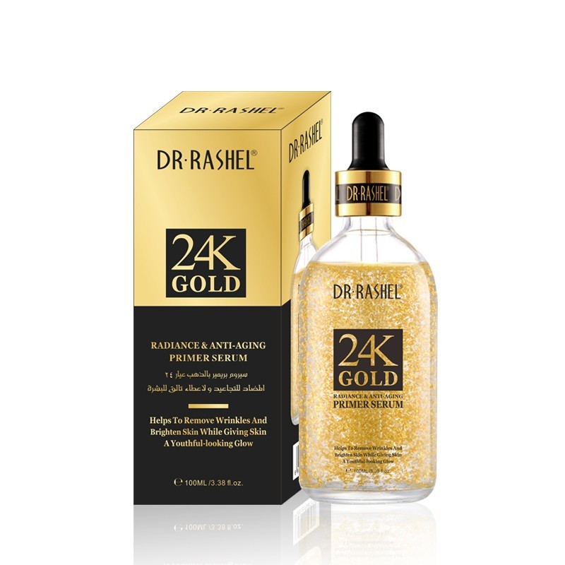 Dr Rashel 24K Gold Radiance & Anti Aging Primer Serum - 100ml