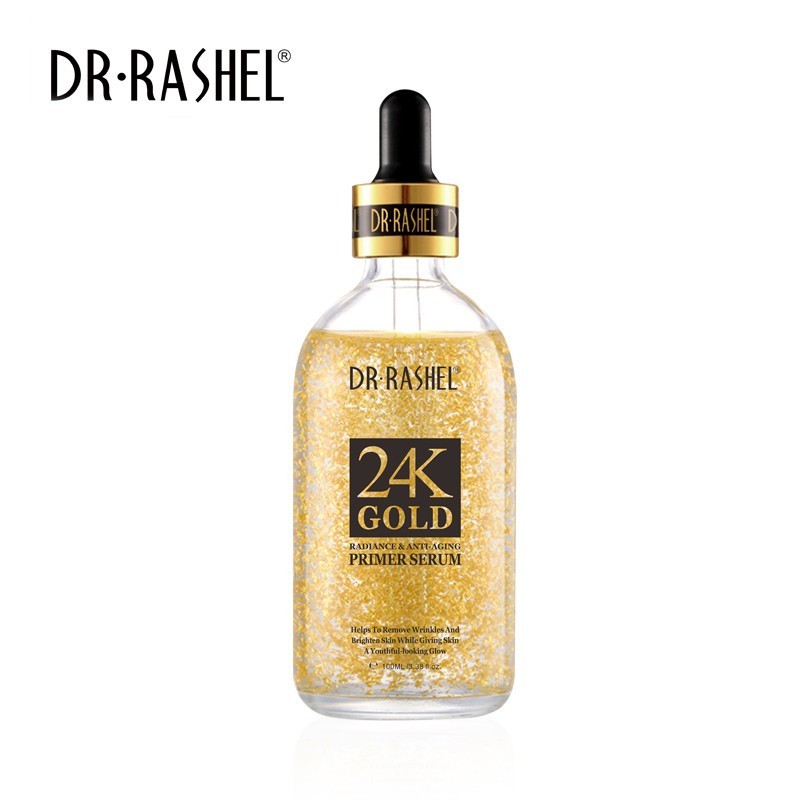 Dr Rashel 24K Gold Radiance & Anti Aging Primer Serum - 100ml