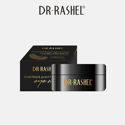 Dr Rashel Skin Care 24k Gold Black Pearl Hydrogel Eye Mask 60pcs Brightening Lightening Moisturizing Eye Mask