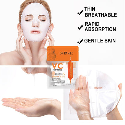 Dr Rashel VC Niacinamide Silk Mask - 5Pcs