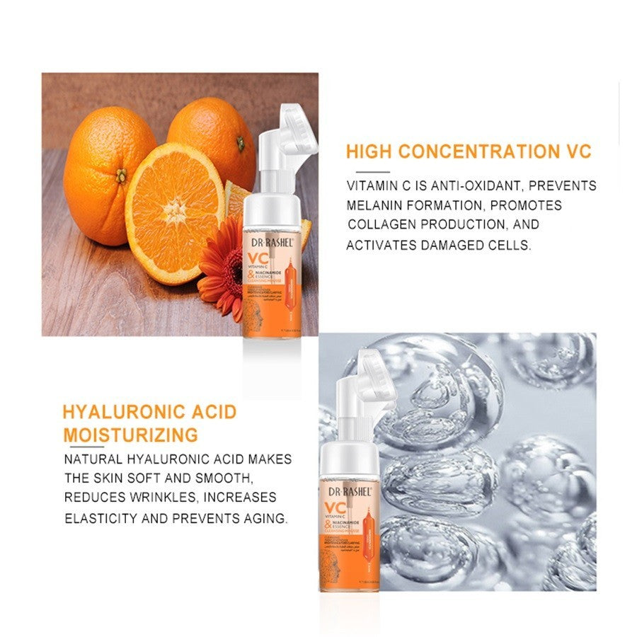 Dr Rashel VC & Niacinamide Essence Cleanser Mousse