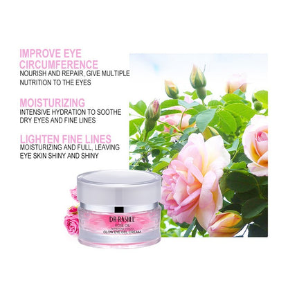 Dr Rashel Rose Oil Nutritious Vitality Glow Eye Gel Cream