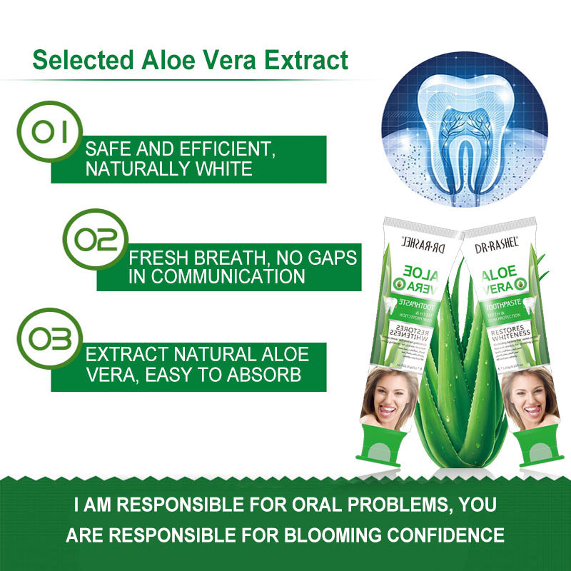 Dr Rashel Aloe Vera Teeth & Gum Protection Toothpaste