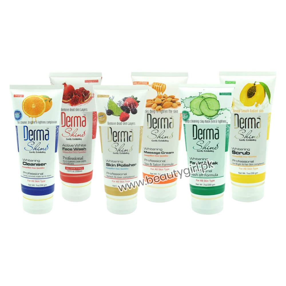 Derma Shine Fruit Facial Kit Pack Of 6