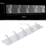 Transparent Strong Self Adhesive Door Wall older Hooks