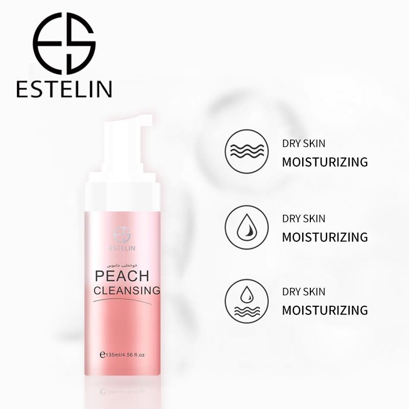 Estelin Peach Cleansing Mousse