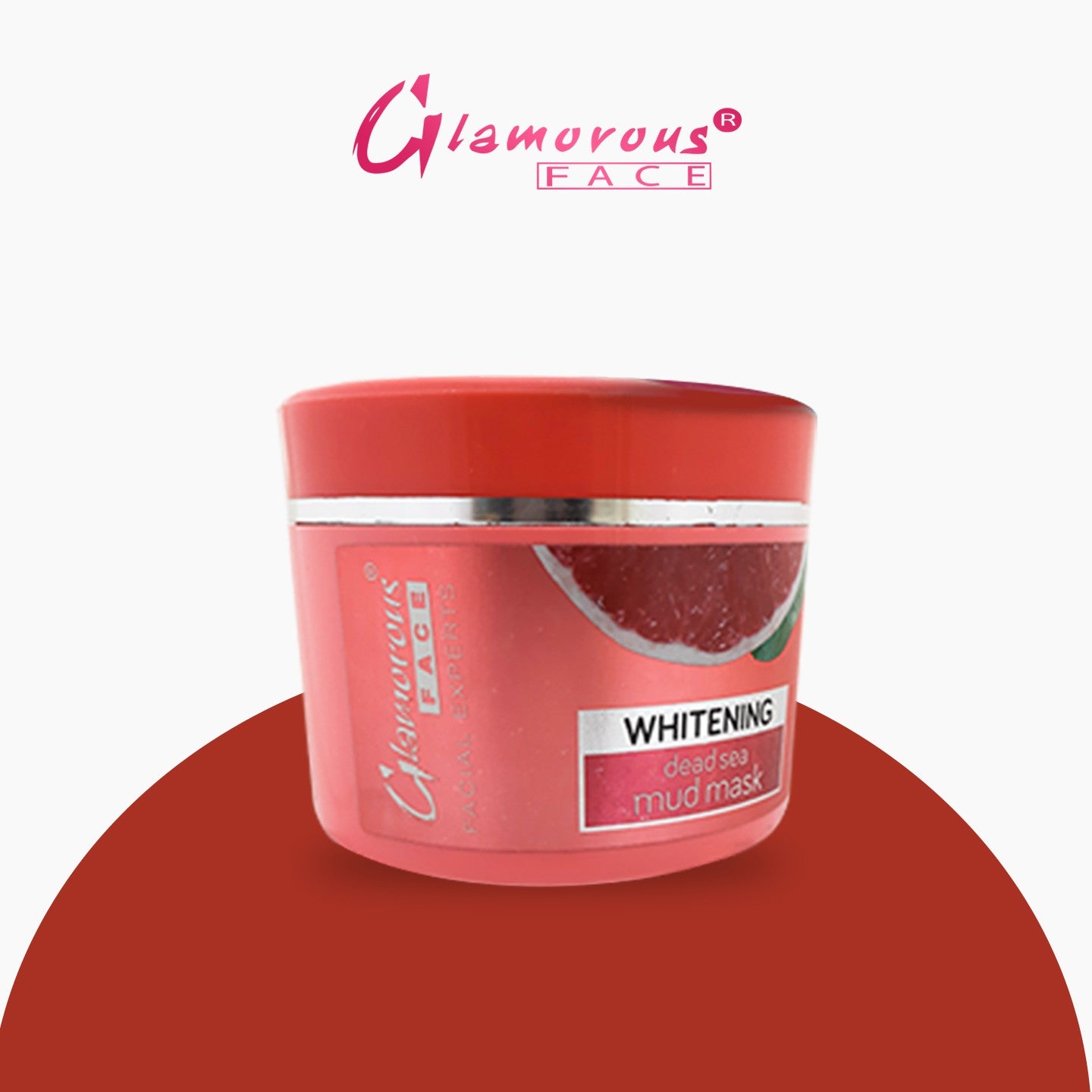 Glamorous Face Whitening Dead Sea Mud Mask (JAR 500ML)