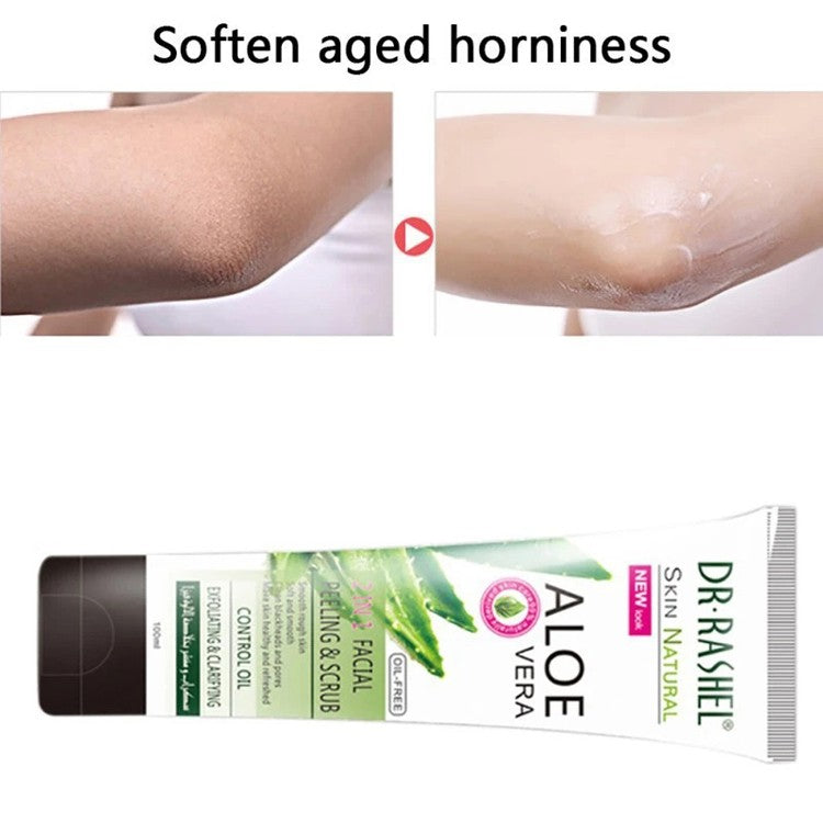 Dr Rashel Aloe Vera Oil Free 2 in 1 Facial Peeling & Scrub