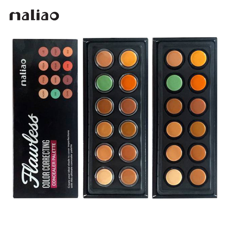 Maliao Flawless Color Correcting Concealer Pallette