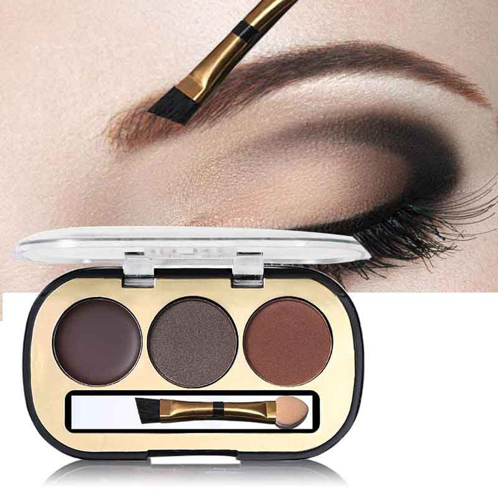 Miss Rose 3 Colors Eyebrow Powder