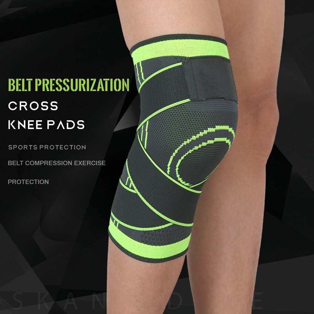 Knee Support Compression Professional Protective Knee Pad Basketball Tennis Cycling