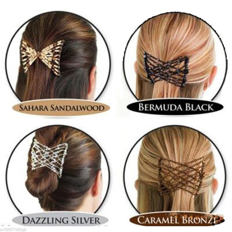 Magic Hair Comb Flexible Butterfly Magic Hair Clip