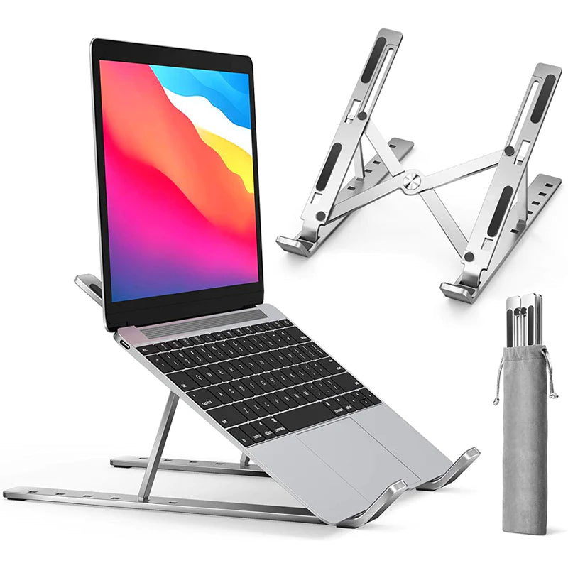 Folding Adjustable Aluminium Laptop Stand