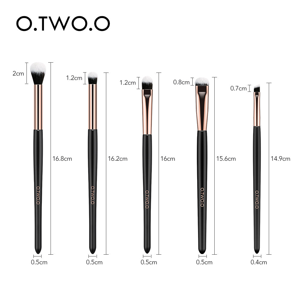 O.TWO.O Pro Starshine Makeup 5pcs Brush Set