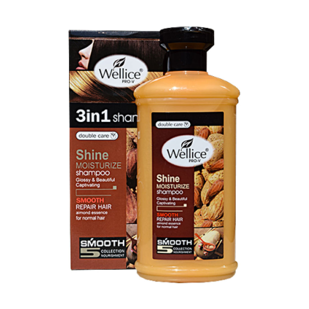 Wellice Pro 3in1 Shine Moisturize Shampoo