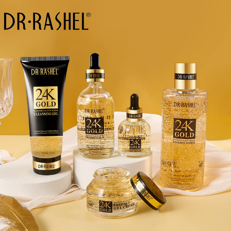 Dr Rashel 24K Gold Radiance & Anti-Aging Series - Pack of 5