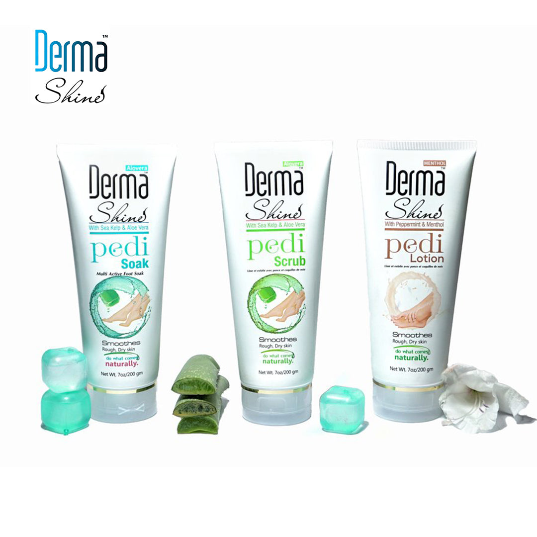 DERMA SHINE PEDICURE KIT