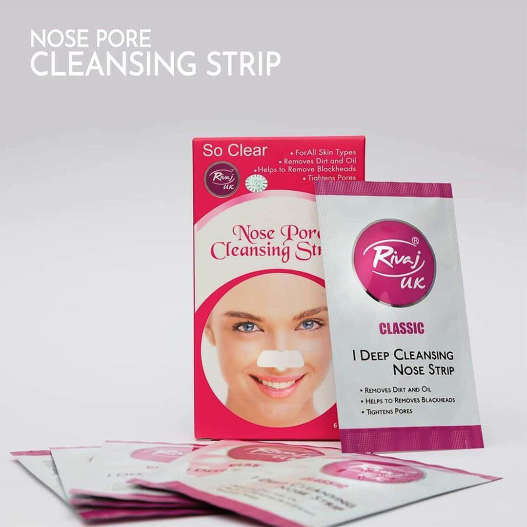 Rivaj UK Nose Pore Cleansing Strips 6pcs