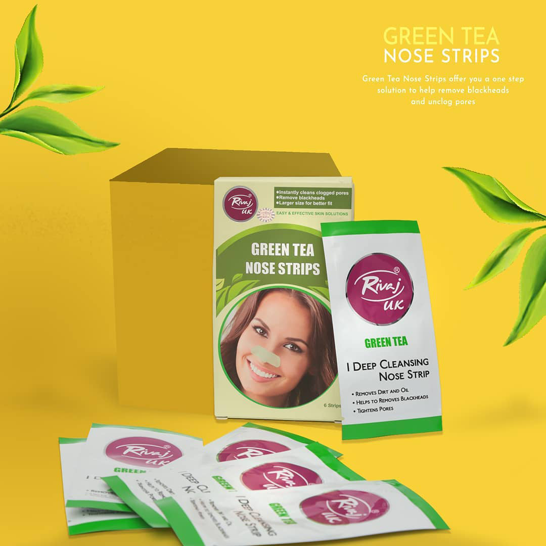 Rivaj UK Green Tea Nose Strips