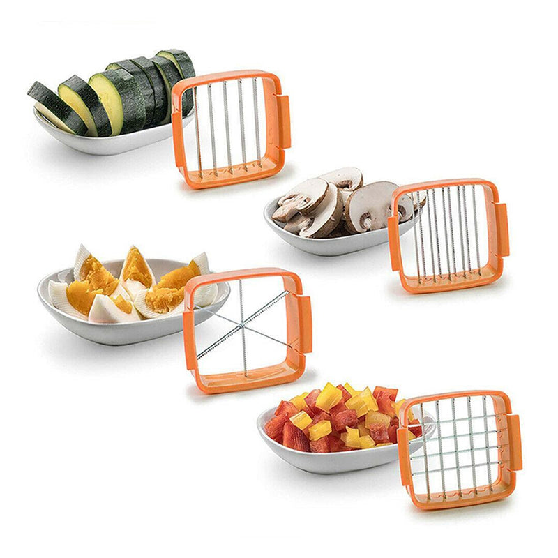 Nicer Dicer 5 in 1 Multi-Cutter Quick Food Fruit Vegetable Cutter Slicer Chopper