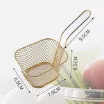 Stainless Steel Square Shape Frying Basket