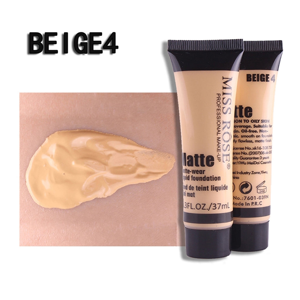 Miss Rose  Full Coverage Matte Foundation Tube