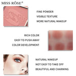 Miss Rose 4 color Blush + 2 Color Bronzer Palette