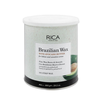 Rica Avocado Butter Brazilian No Strip Wax, For Bikini & Sensitive Area, 800g