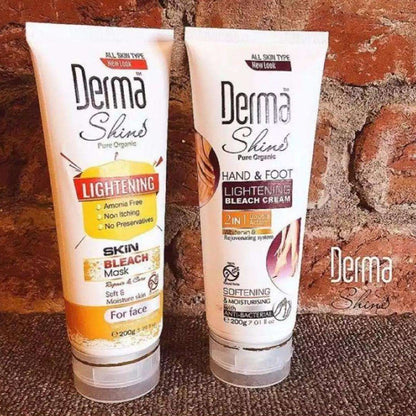 DERMA SHINE BLEACH KIT