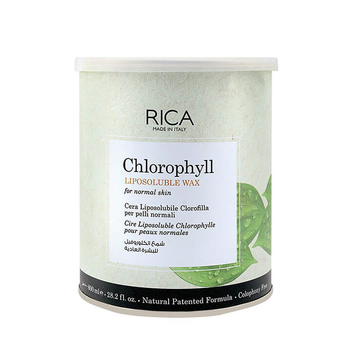 Rica Chlorophyll Normal Skin Lisposoluble Wax 800ml