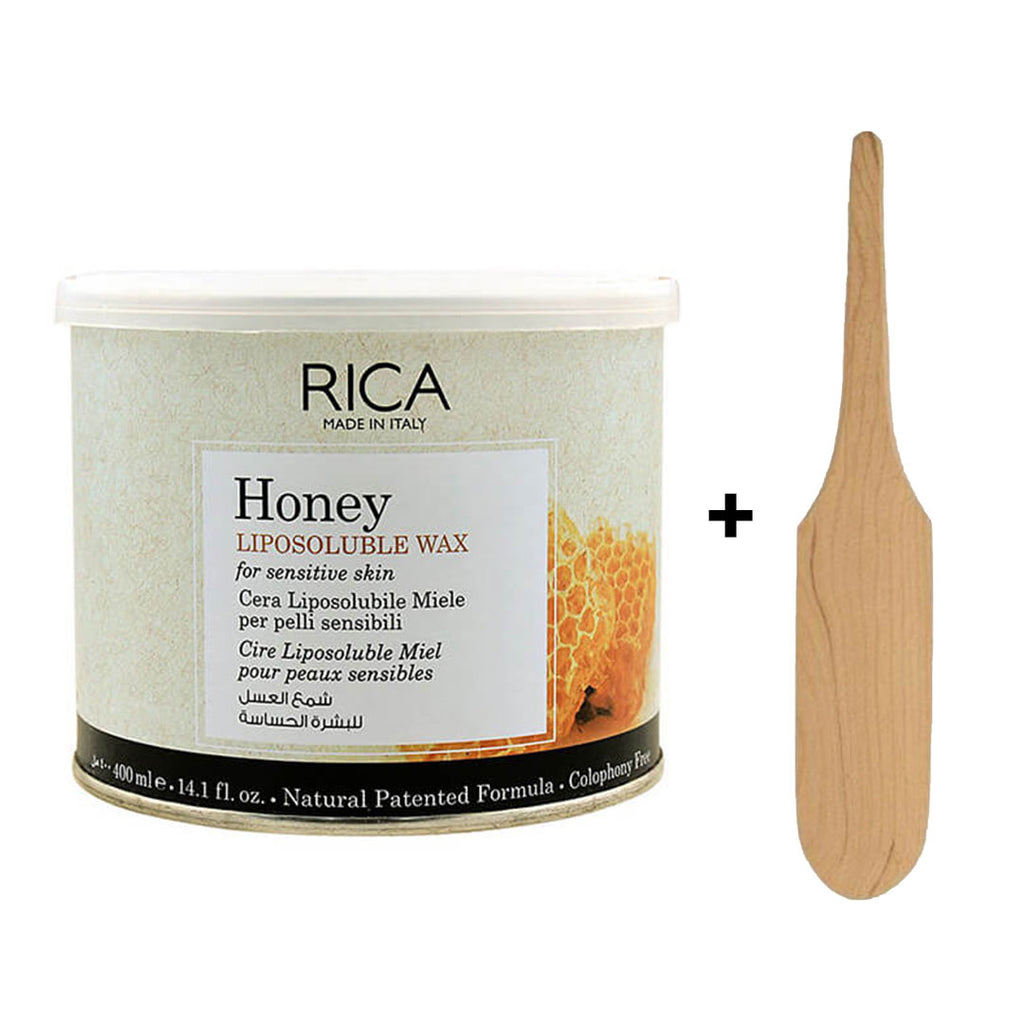 Rica Honey Liposoluble Wax, For Sensitive Skin, 400ml