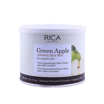 Rica Green Apple Sensitive Skin Liposoluble Wax 400ml