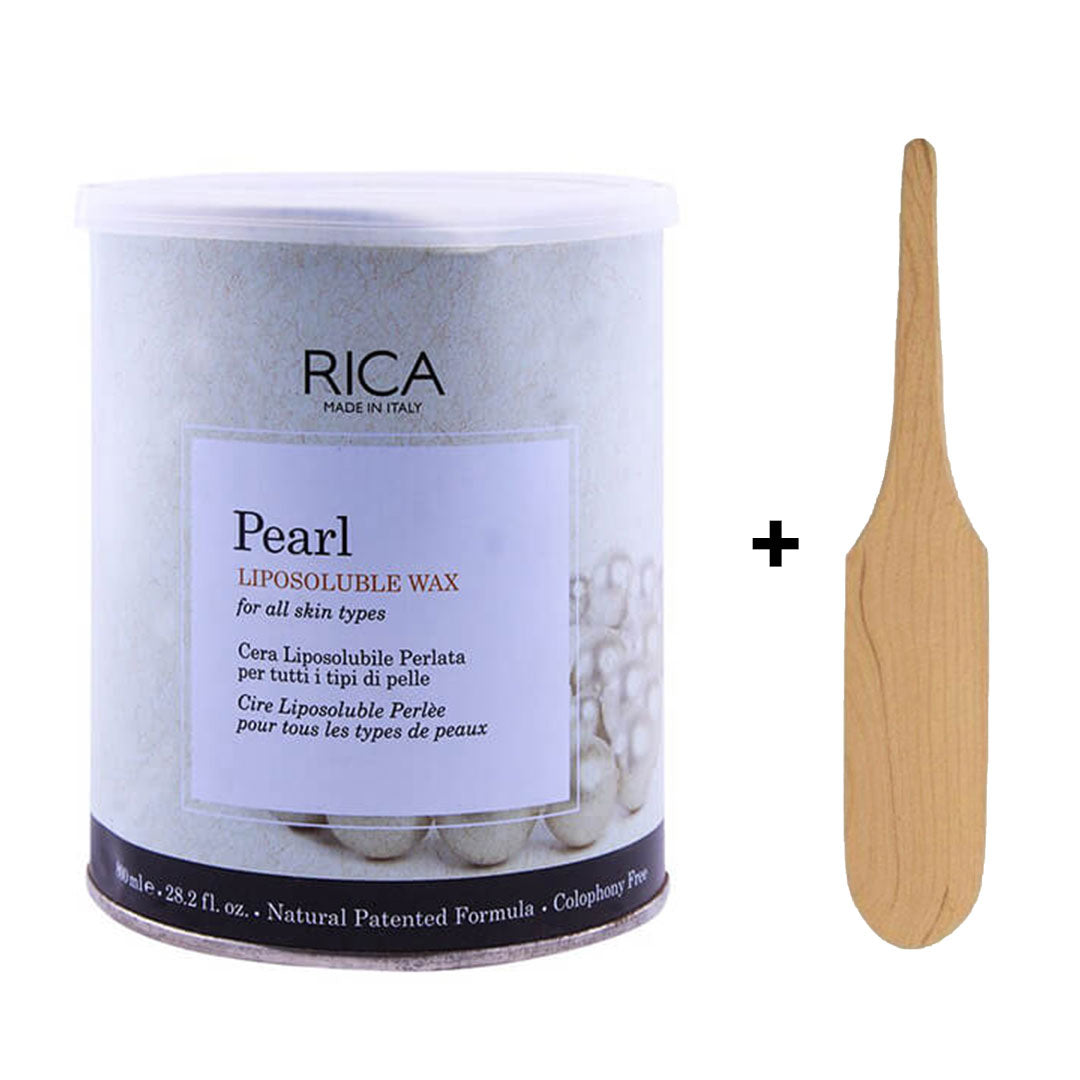 Rica Pearl All Skin Types Lisposoluble Wax 800ml