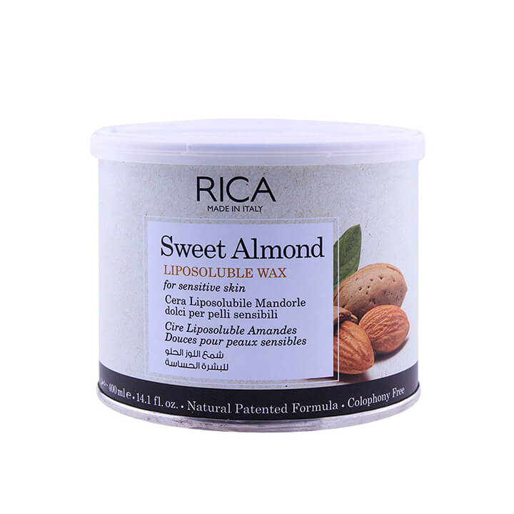 Rica Sweet Almond Sensitive Skin Lipsoluble Wax 400ml