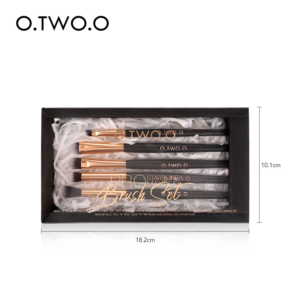 O.TWO.O Pro Starshine Makeup 5pcs Brush Set