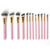 BH Cosmetics Pink Studded Elegance 12 Pc Brush Set